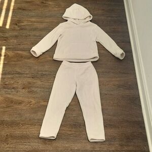 32 Degrees HEAT Plush Hoodie and Pants Set Girl 3/4T